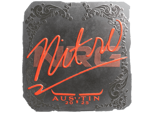 Sticker | nitr0 (Foil) | Austin 2025 image