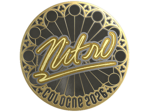 Sticker | nitr0 (Gold) | Cologne 2026 image