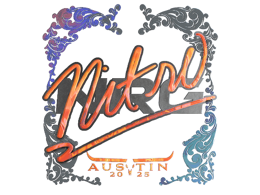 Sticker | nitr0 (Holo) | Austin 2025 image