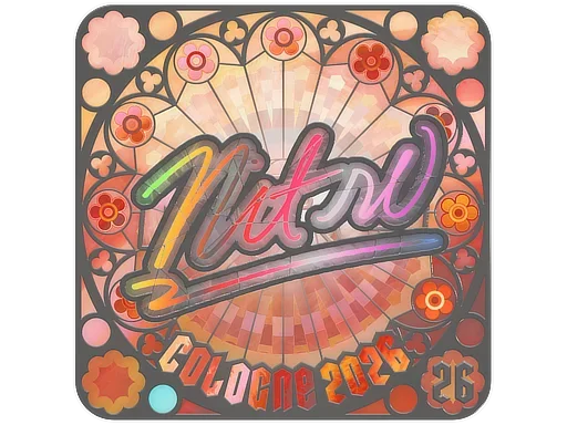Sticker | nitr0 (Holo, Ranked) | Cologne 2026 image