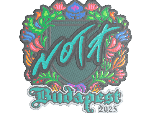 Sticker | nota (Embroidered) | Budapest 2025 image