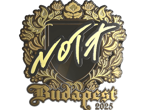 Sticker | nota (Gold) | Budapest 2025 image
