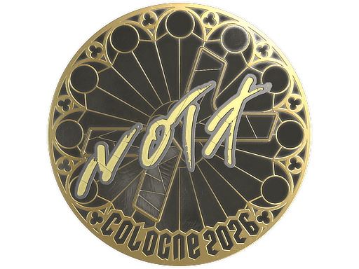 Sticker | nota (Gold) | Cologne 2026 image