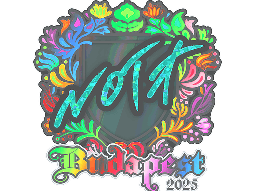 Sticker | nota (Holo) | Budapest 2025 image
