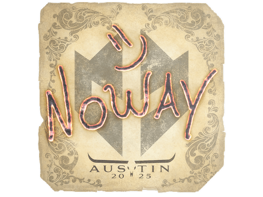 Sticker | noway | Austin 2025 image