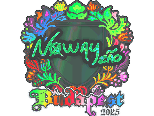 Sticker | noway (Holo) | Budapest 2025 image