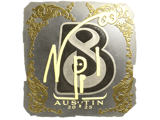 Sticker | npl (Gold) | Austin 2025 image