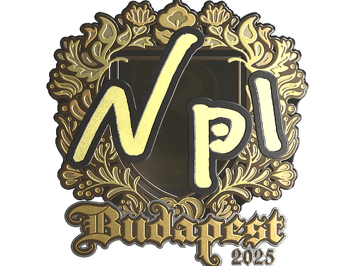 Sticker | npl (Gold) | Budapest 2025 image