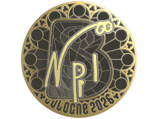 Sticker | npl (Gold) | Cologne 2026 image