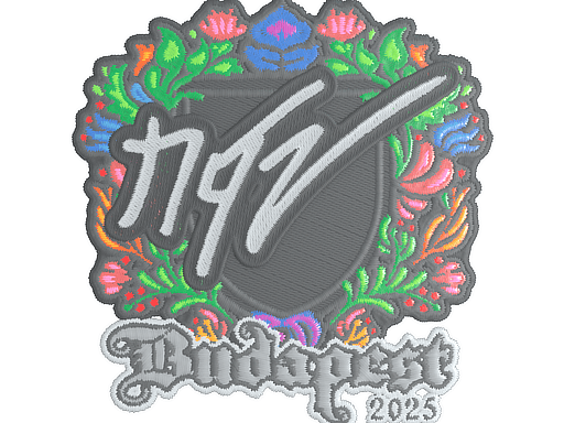 Sticker | NQZ (Embroidered) | Budapest 2025 image