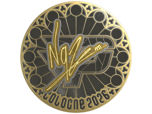 Sticker | NQZ (Gold) | Cologne 2026 image