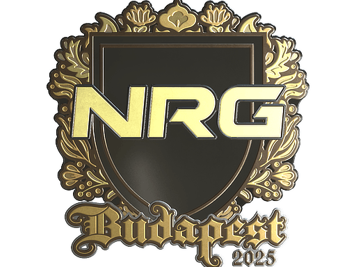 Sticker | NRG (Gold) | Budapest 2025 image
