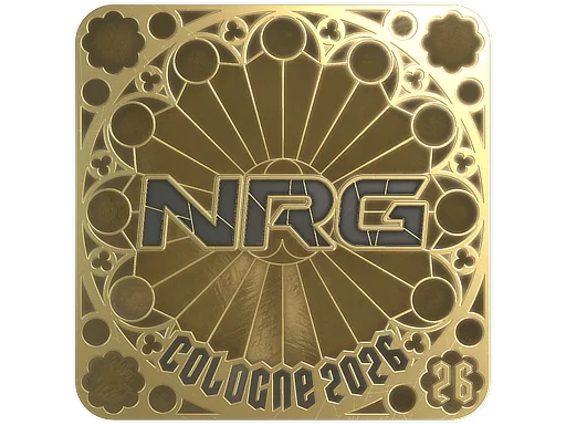 Sticker | NRG (Gold, Ranked) | Cologne 2026 image