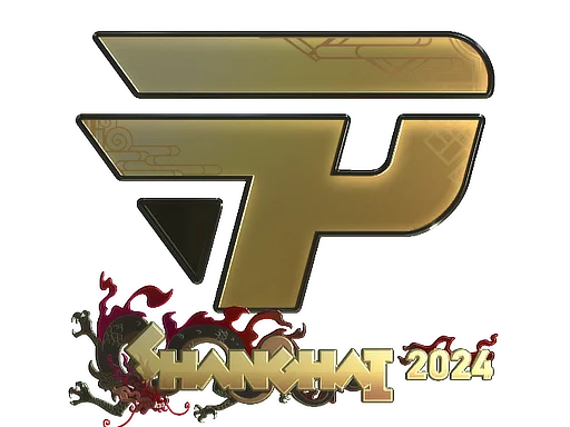 Sticker | paiN Gaming (Gold) | Shanghai 2024 image
