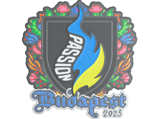 Sticker | Passion UA (Embroidered) | Budapest 2025 image