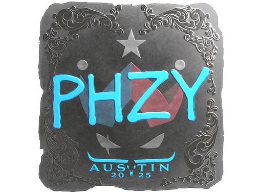 Sticker | phzy (Foil) | Austin 2025 image
