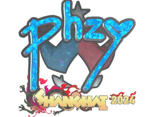 Sticker | phzy (Glitter) | Shanghai 2024 image