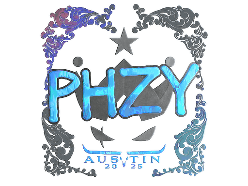 Sticker | phzy (Holo) | Austin 2025 image