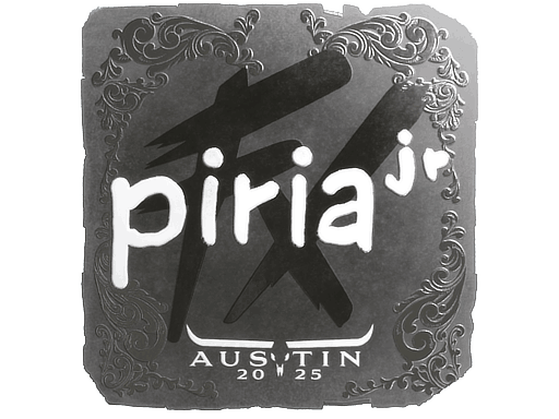 Sticker | piriajr (Foil) | Austin 2025 image