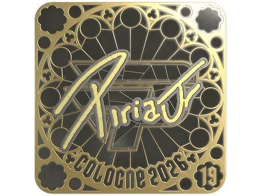 Sticker | piriajr (Gold, Ranked) | Cologne 2026 image