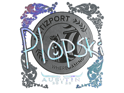 Sticker | Plopski (Holo) | Austin 2025