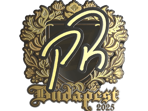 Sticker | PR (Gold) | Budapest 2025 image