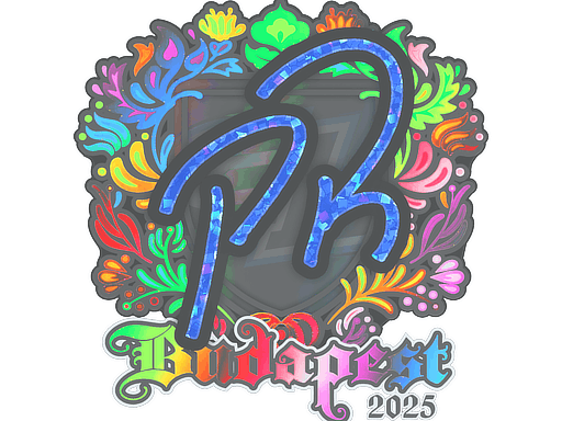 Sticker | PR (Holo) | Budapest 2025 image