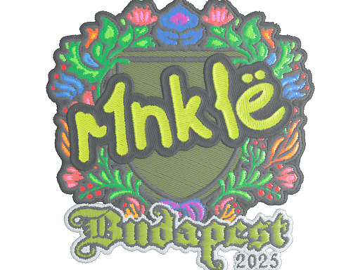 Sticker | r1nkle (Embroidered) | Budapest 2025 image