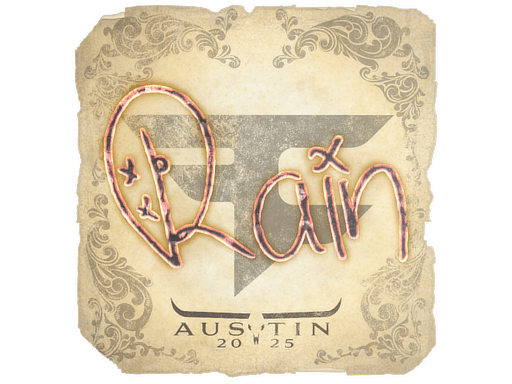 Sticker | rain | Austin 2025 image