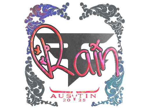 Sticker | rain (Holo) | Austin 2025 image