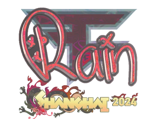 Sticker | rain (Holo) | Shanghai 2024 image