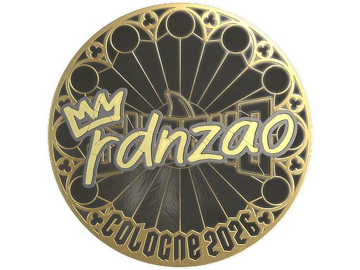 Sticker | rdnzao (Gold) | Cologne 2026 image