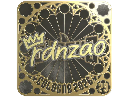 Sticker | rdnzao (Gold, Ranked) | Cologne 2026 image
