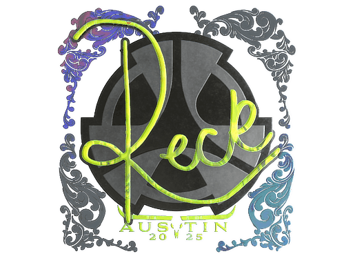 Sticker | reck (Holo) | Austin 2025 image