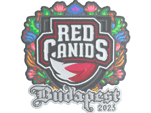 Sticker | RED Canids (Embroidered) | Budapest 2025 image