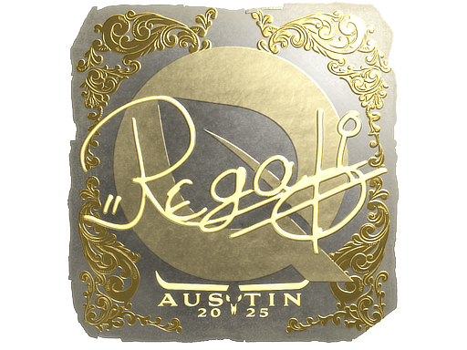 Sticker | regali (Gold) | Austin 2025 image