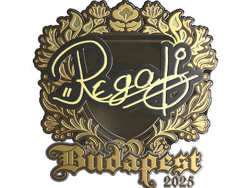Sticker | regali (Gold) | Budapest 2025 image