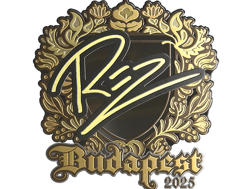 Sticker | REZ (Gold) | Budapest 2025 image