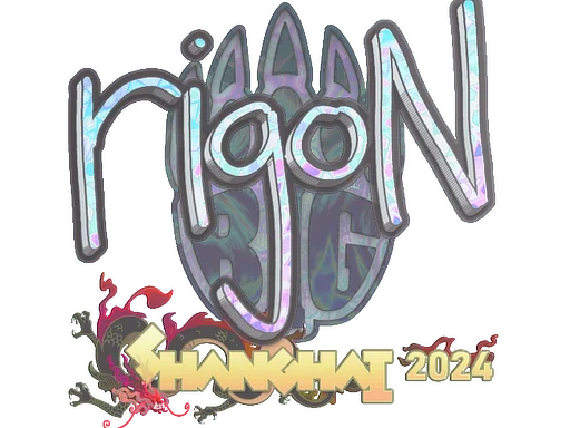 Sticker | rigoN (Holo) | Shanghai 2024 image