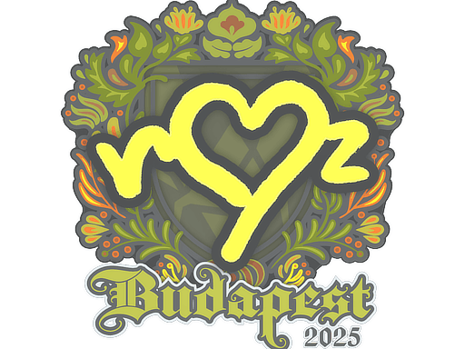 Sticker | ropz | Budapest 2025 image