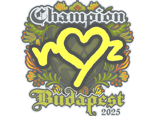 Sticker | ropz (Champion) | Budapest 2025 image