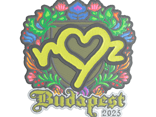 Sticker | ropz (Embroidered) | Budapest 2025 image