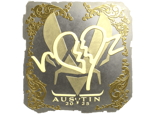 Sticker | ropz (Gold) | Austin 2025 image