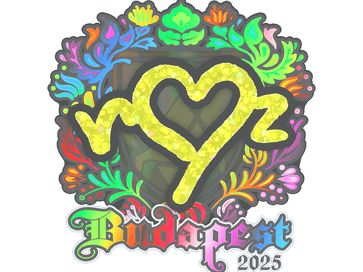 Sticker | ropz (Holo) | Budapest 2025 image