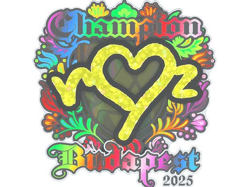 Sticker | ropz (Holo, Champion) | Budapest 2025 image