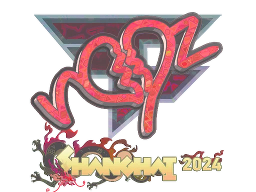 Sticker | ropz (Holo) | Shanghai 2024 image