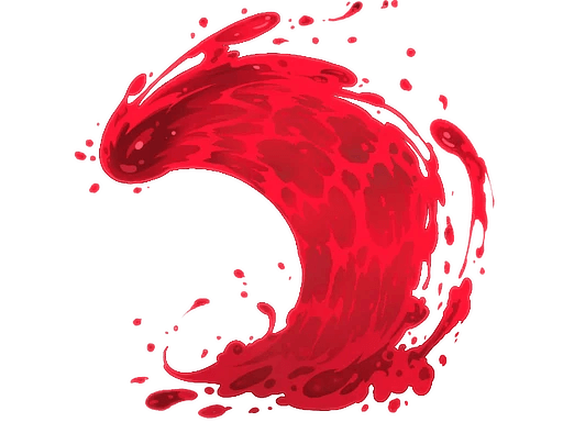 Sticker | Ruby Wave (Lenticular)