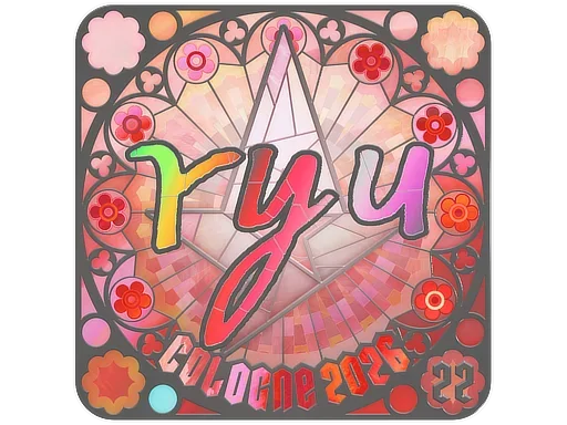 Sticker | ryu (Holo, Ranked) | Cologne 2026 image