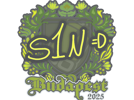 Sticker | s1n | Budapest 2025