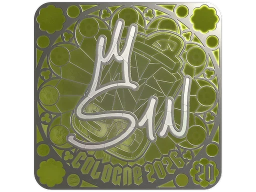 Sticker | s1n (Foil, Ranked) | Cologne 2026 image